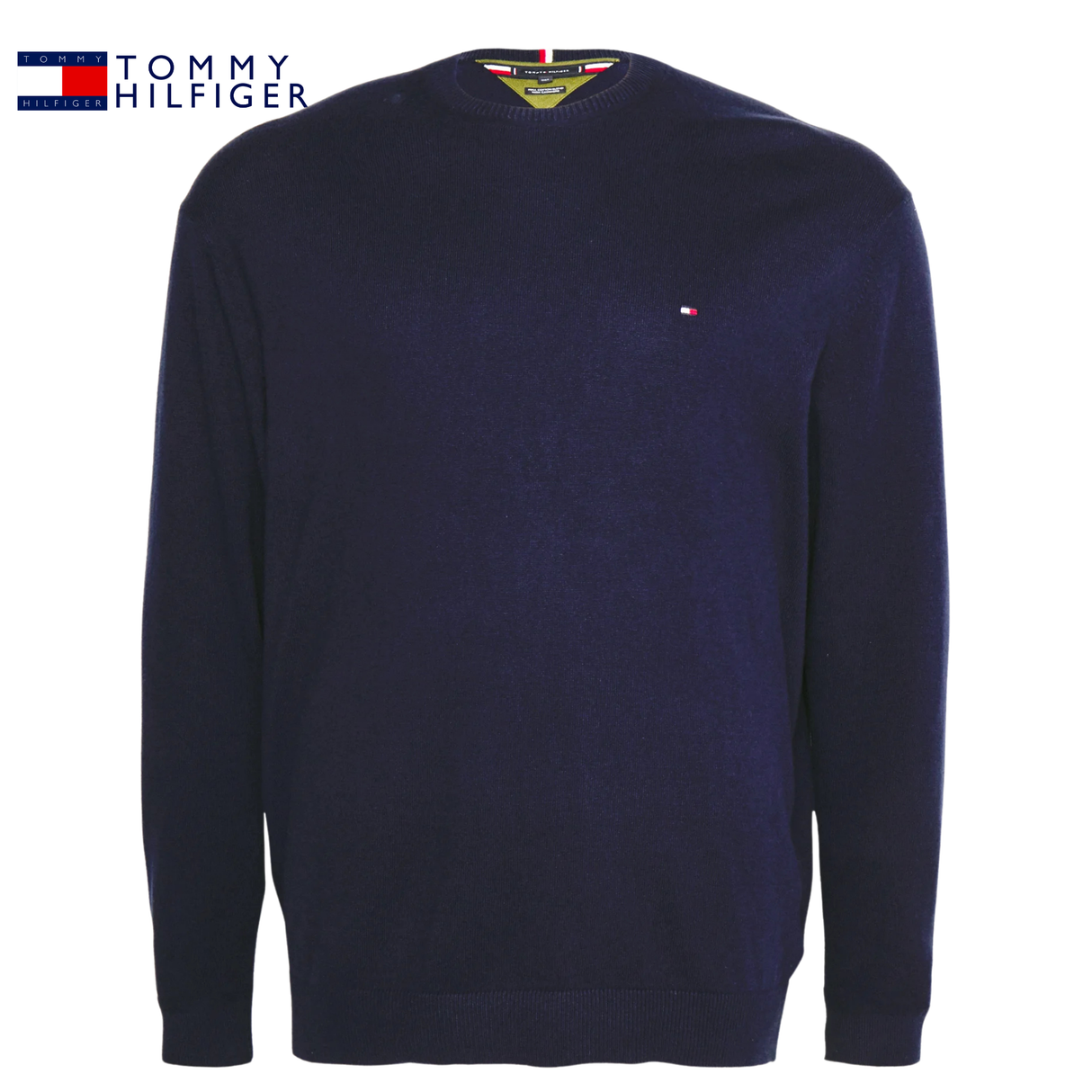 Tommy Hilfiger Cashmere Crew Neck Knit Navy
