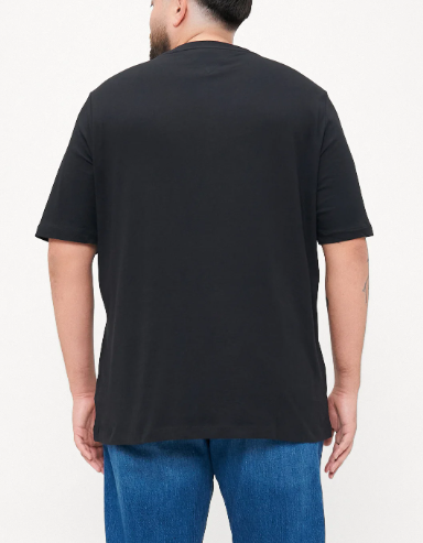 Tommy Hilfiger Stack Graphic Black Tee Black