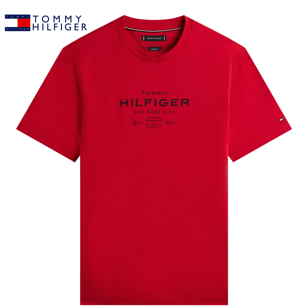 Tommy Hilfiger Stack Graphic Red T-Shirt Red