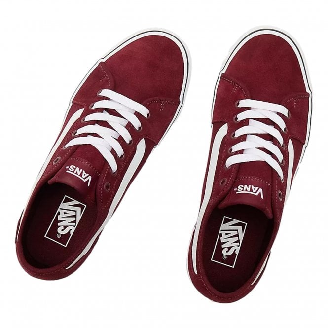 Vans Filmore Red White Wine