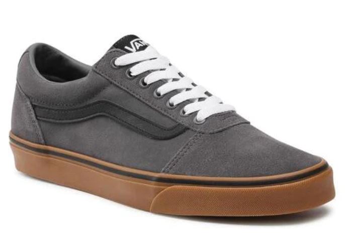 Vans Peter Pewter Gum Grey Shoes Grey