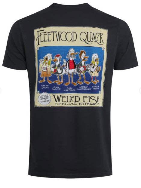 Weird Fish Fleetwood Quack Tee Shirt Navy