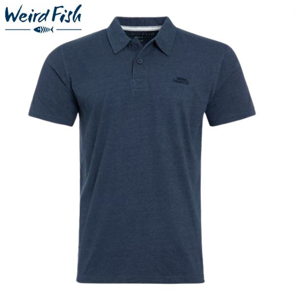 Weird Fish Jetstream Navy Polo Navy