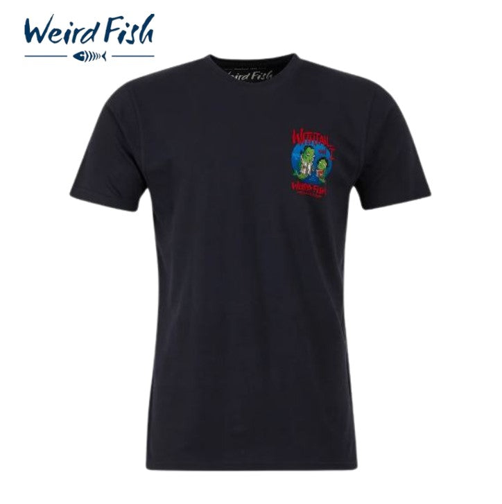 Weird Fish Withtail & I Artist T-Shirt Navy