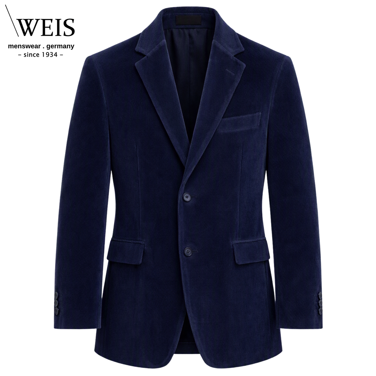 Weis Bros X-Tall Diego Navy Cord Jacket Navy