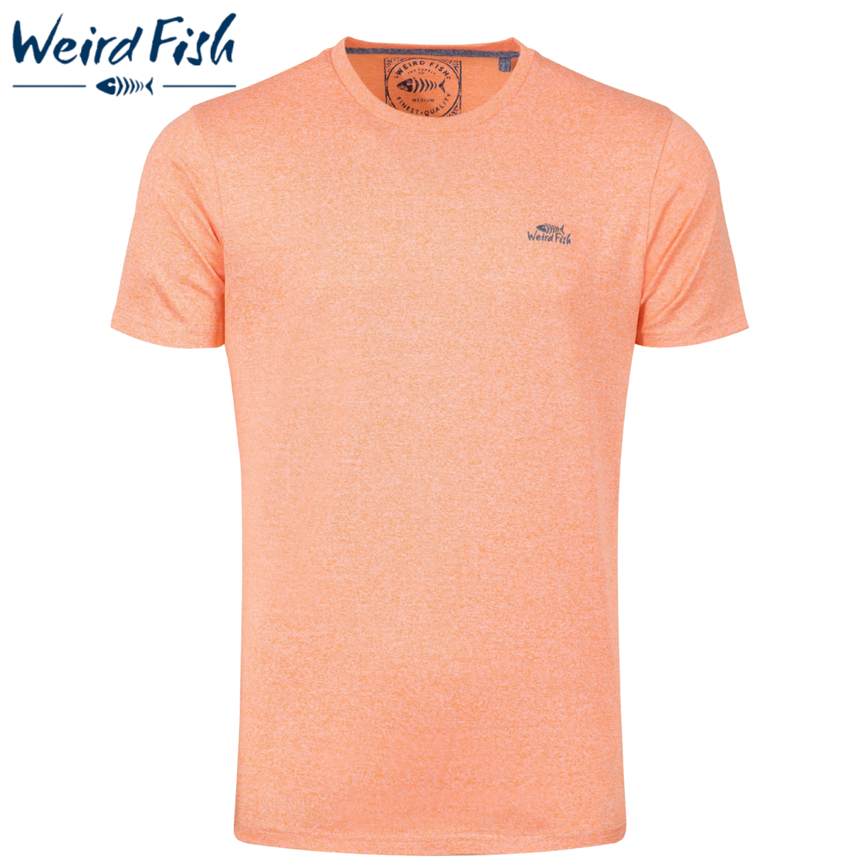 Weird Fish Organic Fished Pumpkin Tee Orange