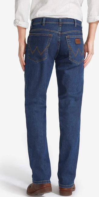 Wrangler Texas Stretch Darkstone Jeans Blue