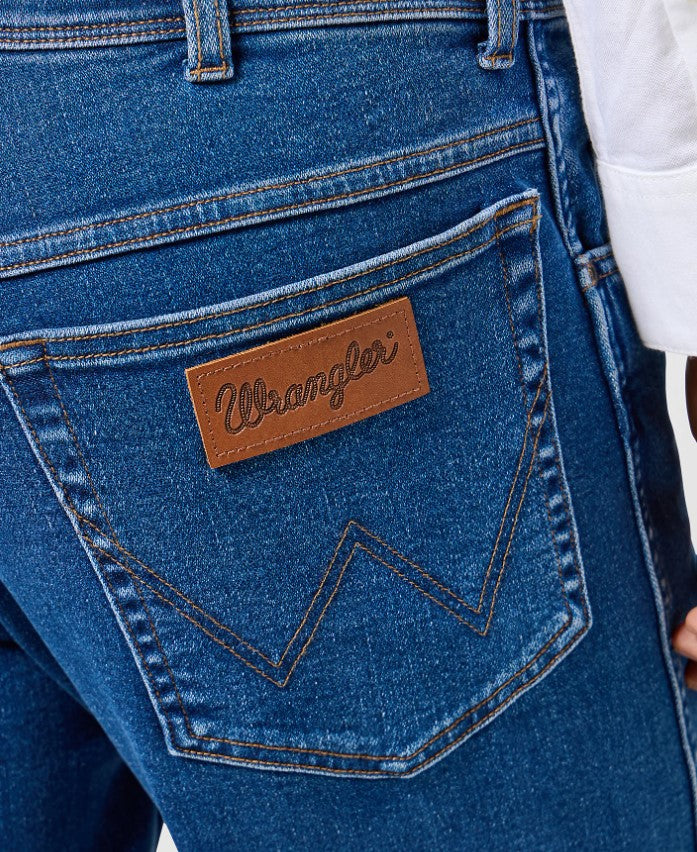 Wrangler Texas Stretch Midnight Shadow Blue