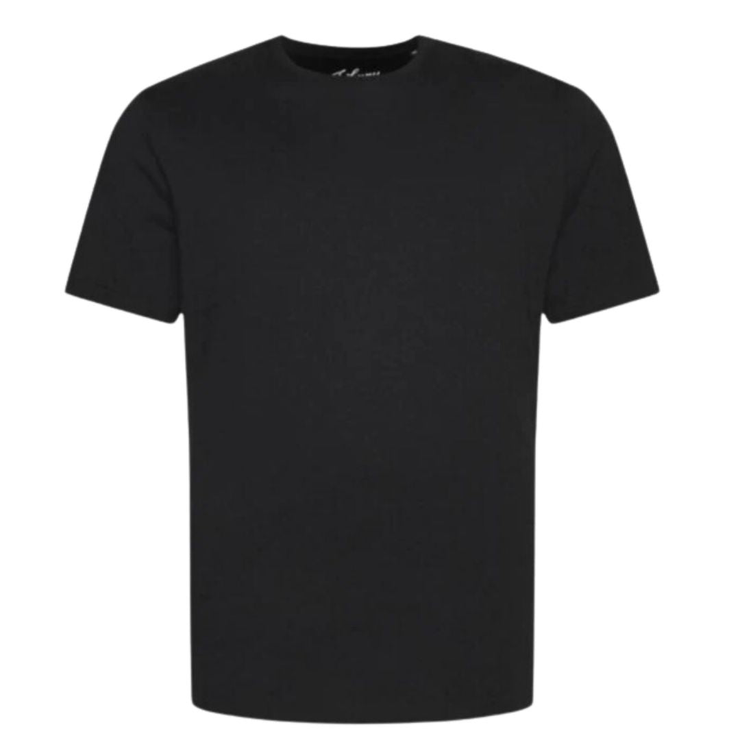 Mc Ivor Black Crew Neck T-Shirt Black