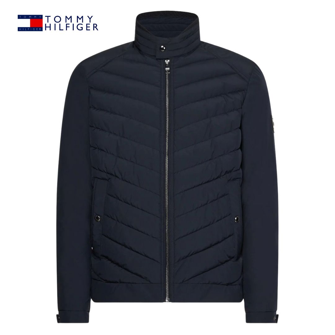 Tommy Hilfiger Stand Collar Navy Jacket Navy