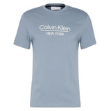 Calvin Klein New York Blue/Grey T-Shirt Blue