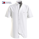 Tommy Hilfiger Poplin Short Sleeve White White