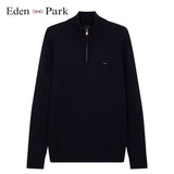 Eden Park Edinburgh Quarter Zip Knit Navy