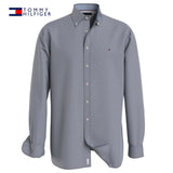 Tommy Hilfiger Oxford Red Spotted Shirt Navy