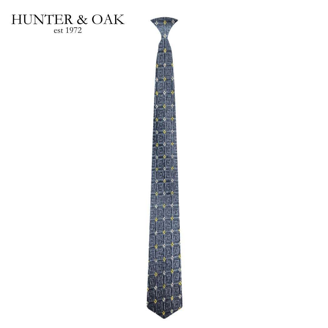 Hunter & Oak X-Long Navy Square Detail Navy