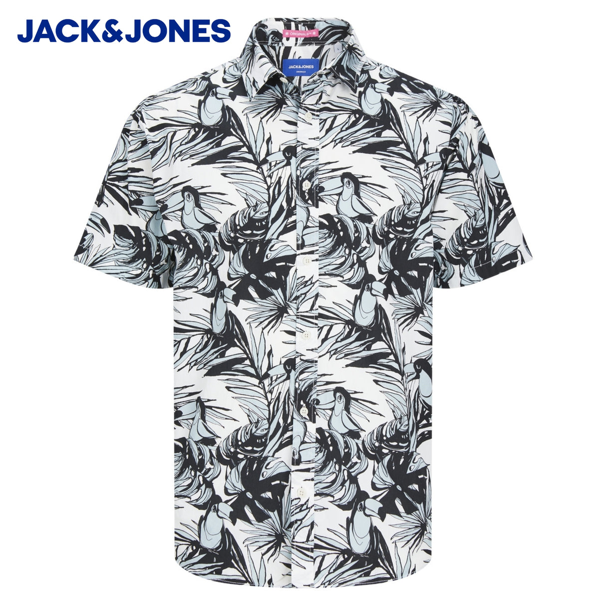 Jack & Jones Aruba Cloud Dancer Shirt Navy