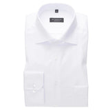 Eterna Classic White Twill Shirt White