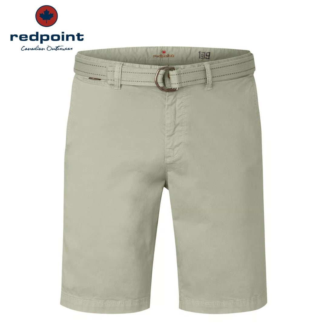 Redpoint Surrey Green Chino Shorts Green