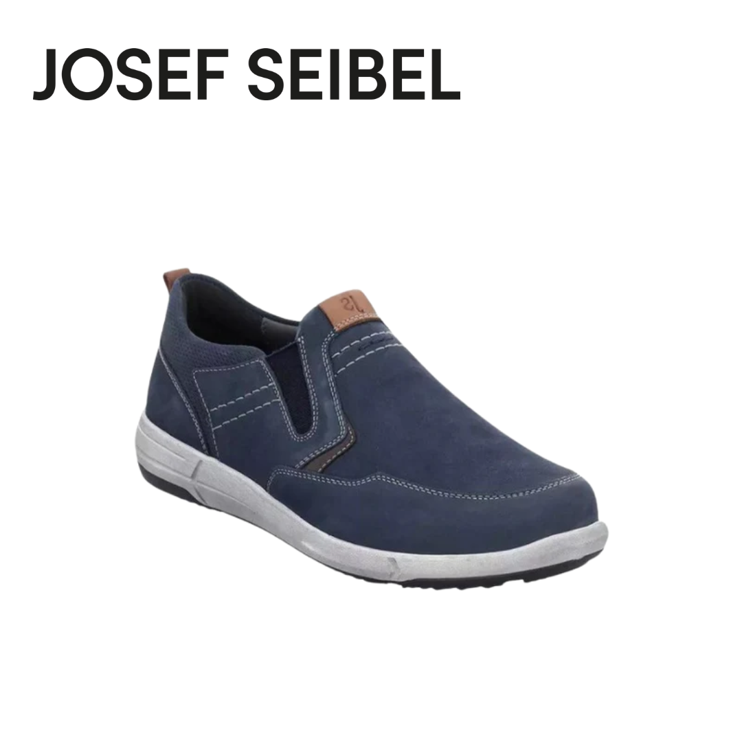 Josef Seibel Enrico 04 Slip On Navy Shoe Blue