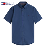 Tommy Hilfiger Houndstooth Navy Shirt Navy