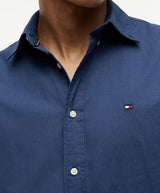 Tommy Hilfiger Houndstooth Navy Shirt Navy