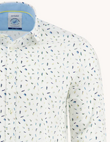 A Fish Named Fred - Paint Strokes Shirt White