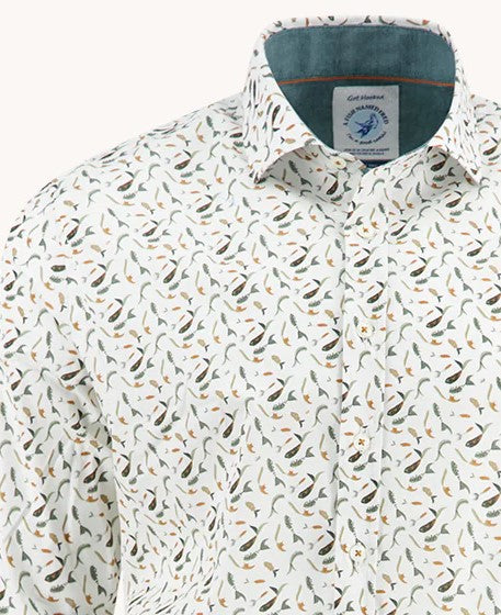 A Fish Named Fred Fred School Run Shirt White