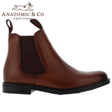 Anatomic Armandoleather Chelsea Chestnut Brown