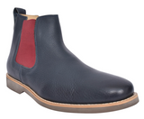 Anatomic Cardoso Leather Chelsea Boots Navy