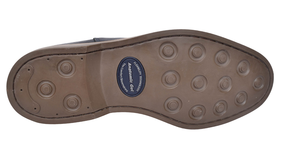 Anatomic Cardoso Leather Chelsea Boots Navy