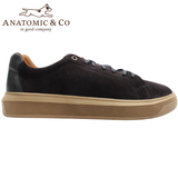 Anatomic Madeiro Navy Suede Trainers Navy
