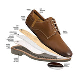 Anatomic Tucano Leather Brogue Shoes Brown