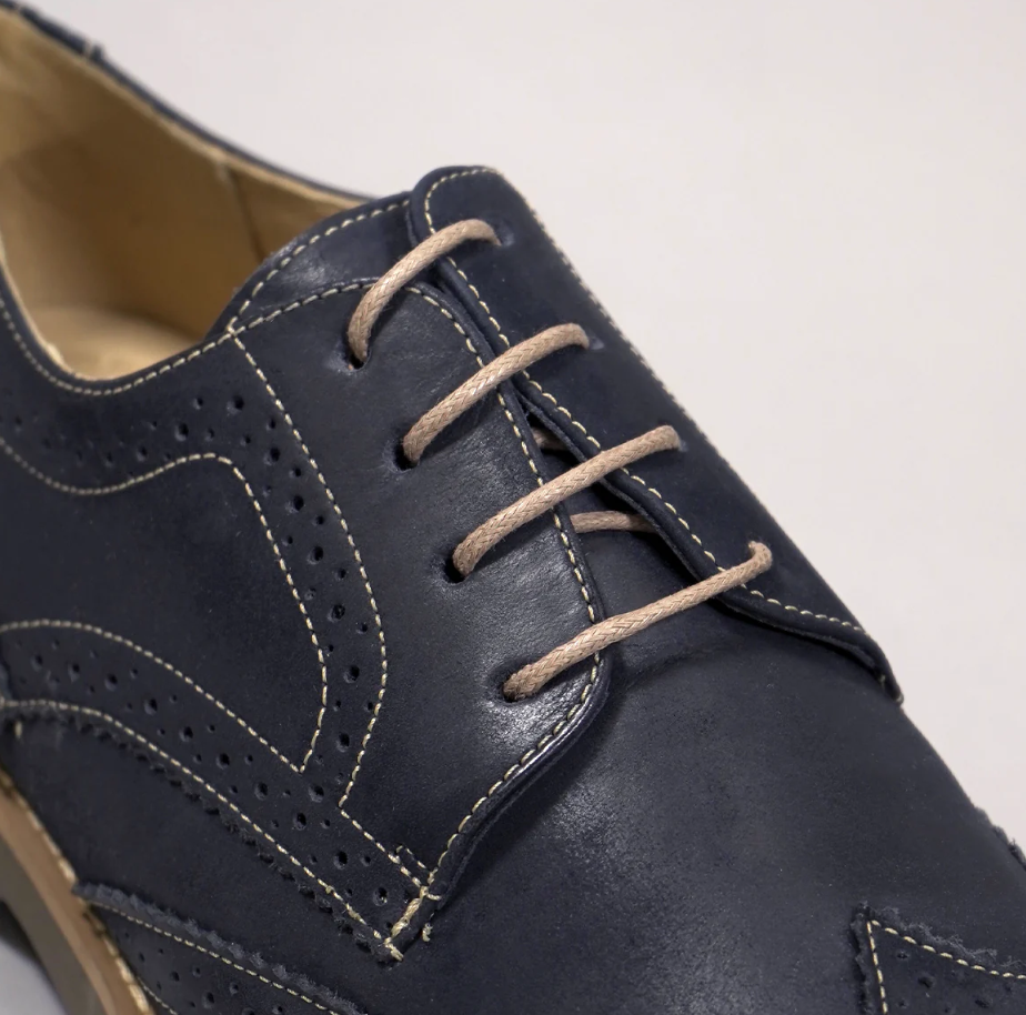Anatomic Tucano Brogue Navy Shoes Navy