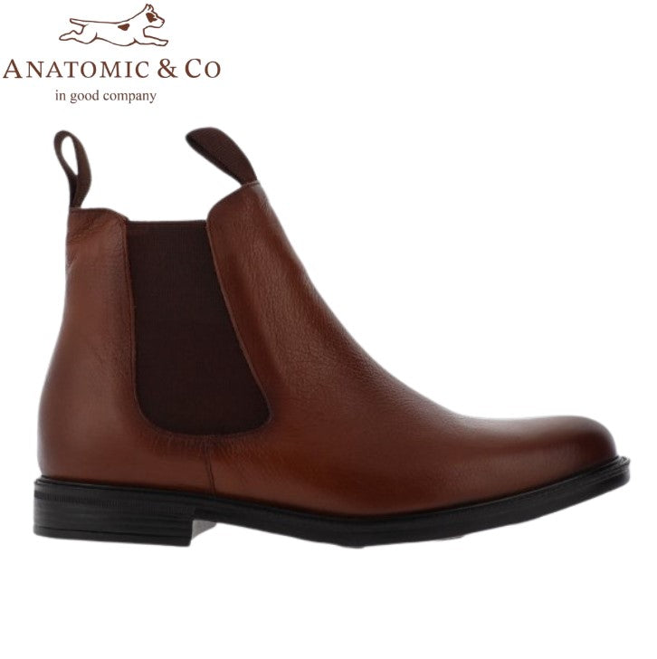 Anatomic Armandoleather Chelsea Chestnut Brown