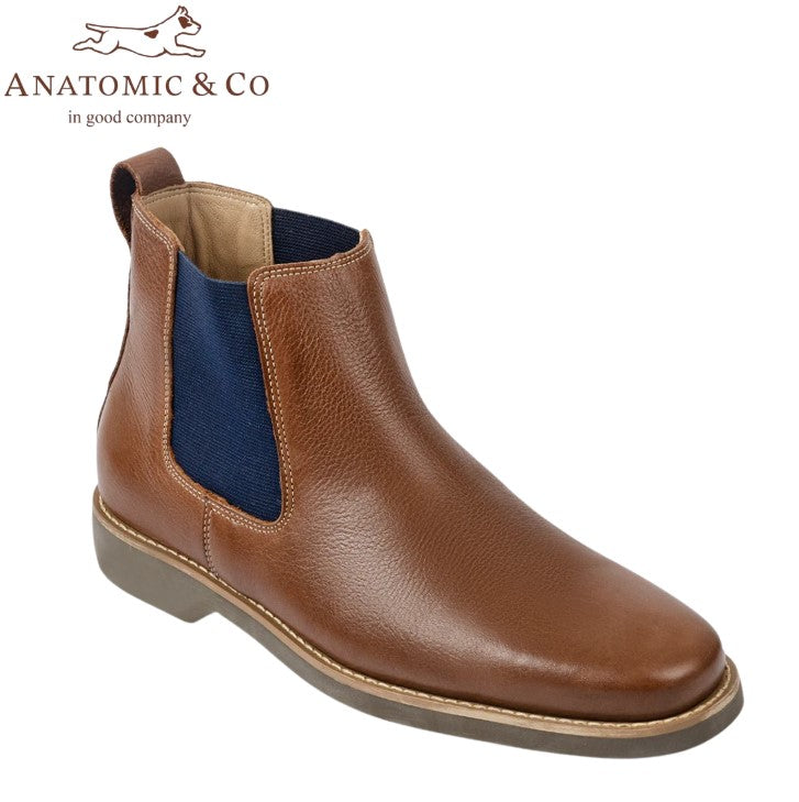 Anatomic Cardoso Leather Chelsea Boots Brown