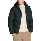 Calvin Klein Quilted Hood Green Jacket Green