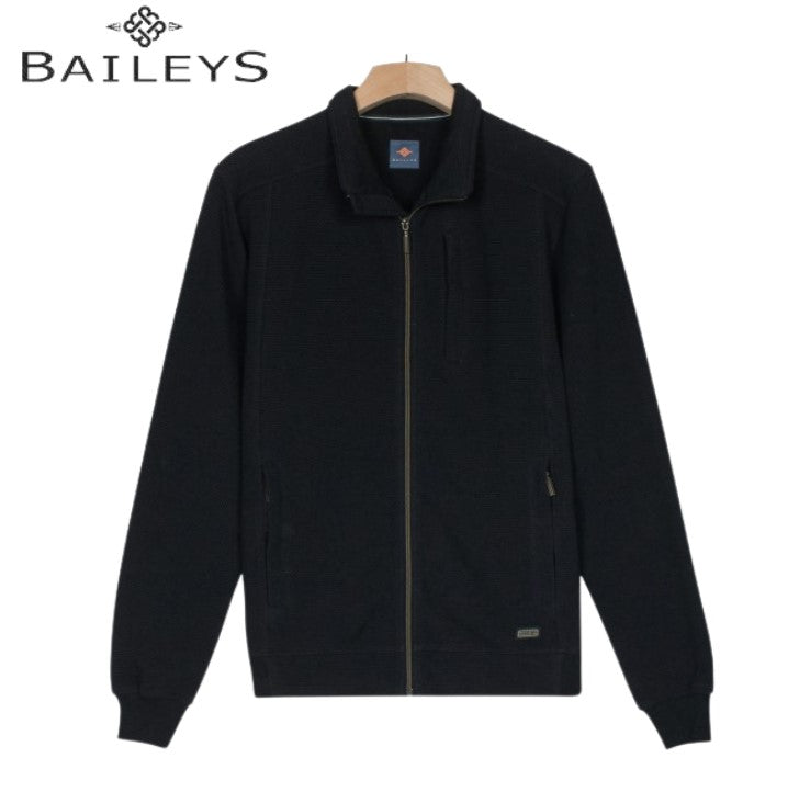 Baileys Sweater Cardigan Navy Full Zip Navy