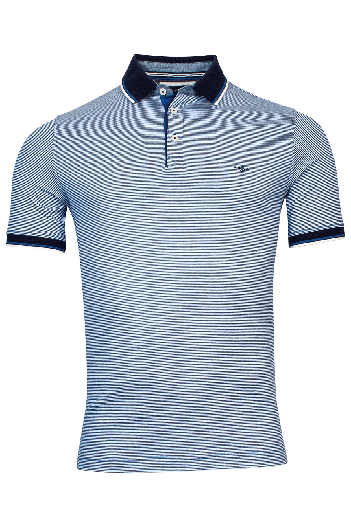 Baileys Jersey Cobalt Polo Shirt Navy