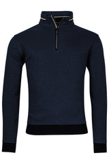 Baileys Quarter Zip Navy Sweatshirt Navy