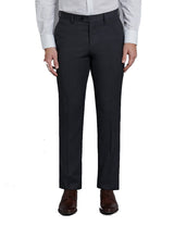 Voeut Black Pin Stripe Trousers Black