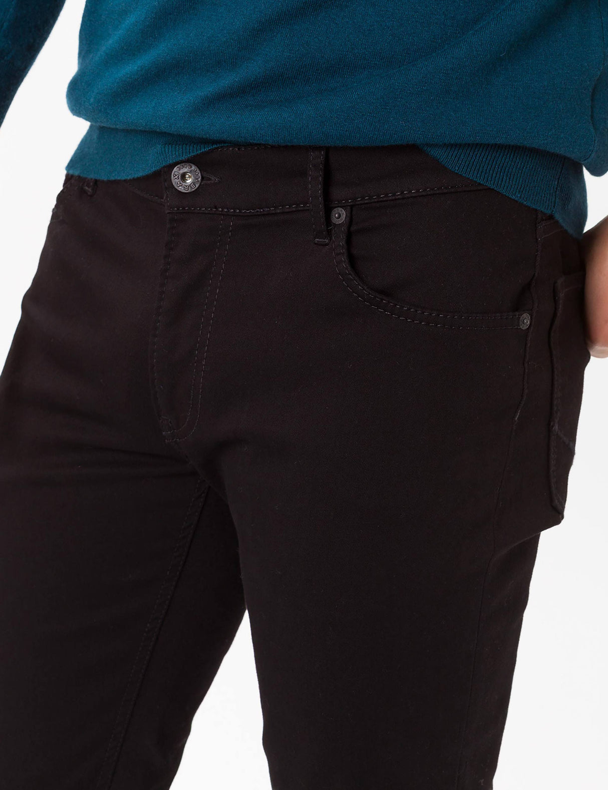 Brax Hi-Flex Black Chuck Jeans Black