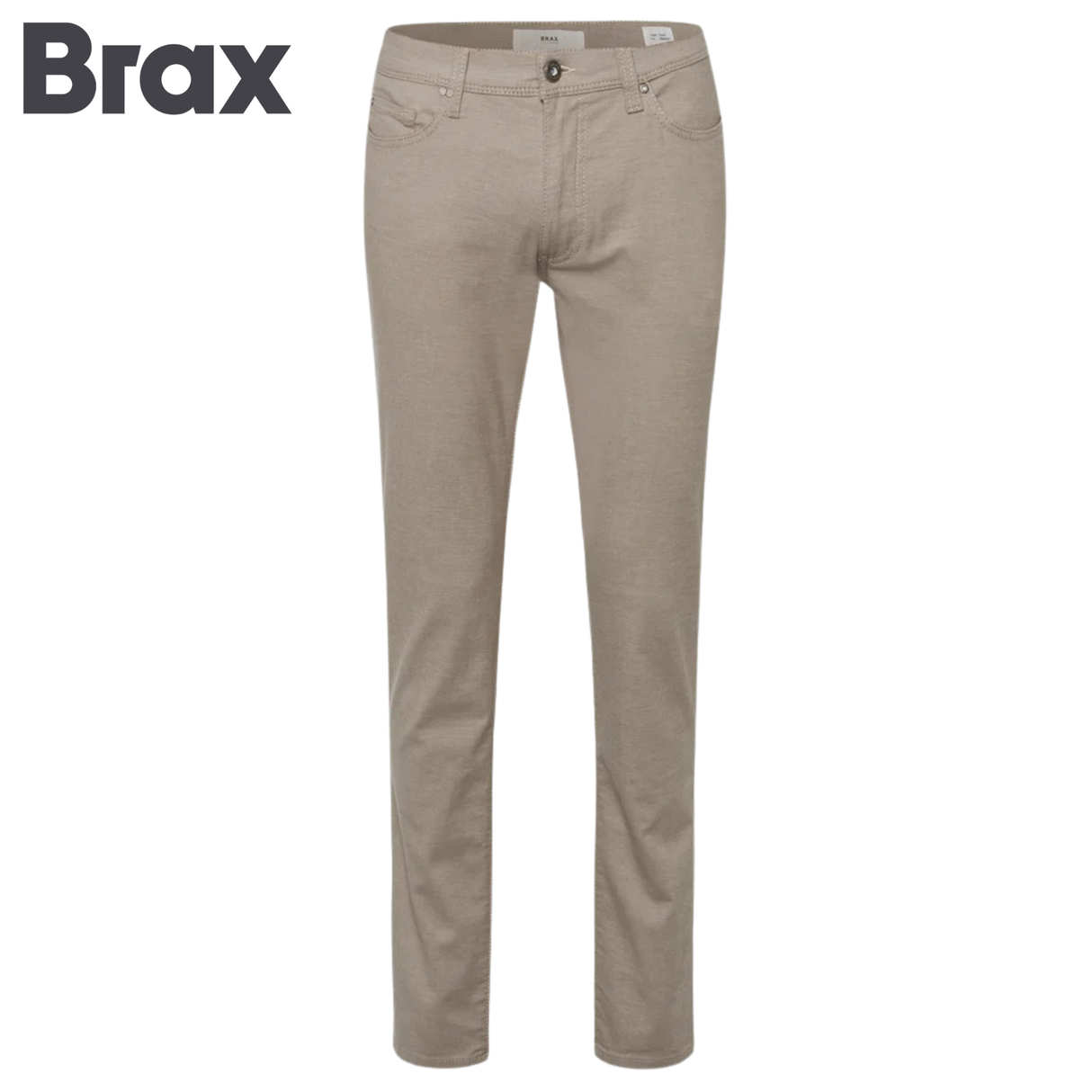 Brax Cooper Fancy Beige Trouser Beige