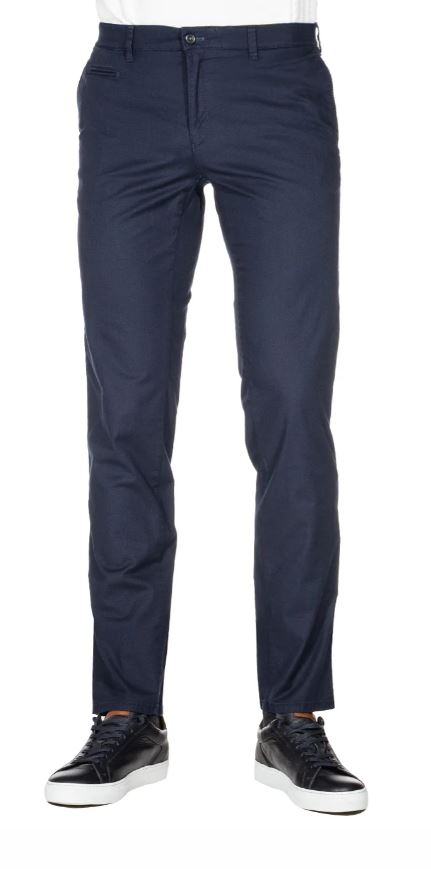 Brax Fabio Hi Flex Modern Navy Chinos Navy