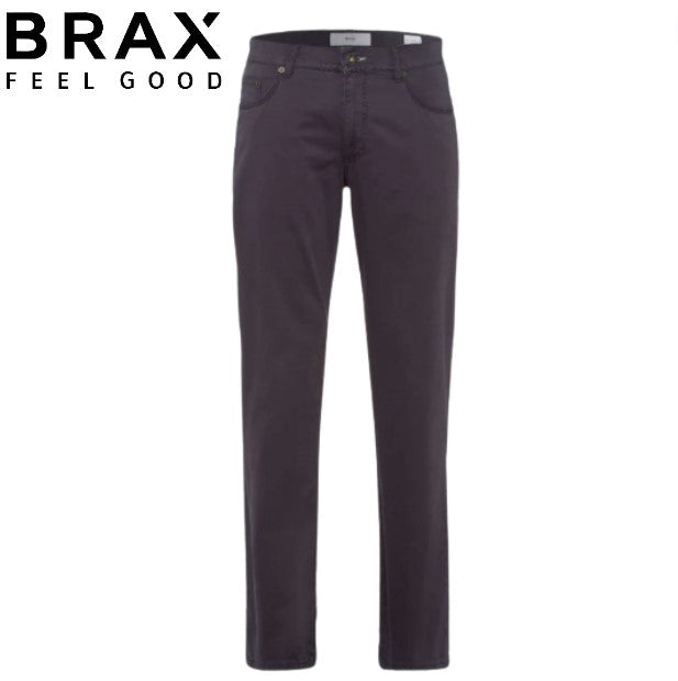 Brax X-Tall Cooper Fancy Charcoal Chino Charcoal