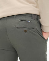 Brax X-Tall Fabio Stretch Olive Chinos Green
