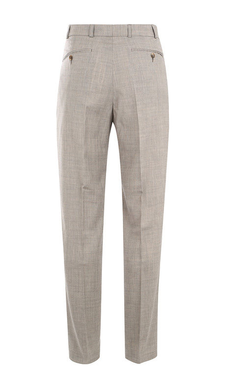 Bruhl Robert Light Grey Stretch Trousers Grey