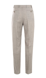 Bruhl Robert Light Grey Stretch Trousers Grey