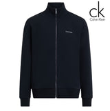 Calvin Klein Micro Logo Full Zip Sweater Black