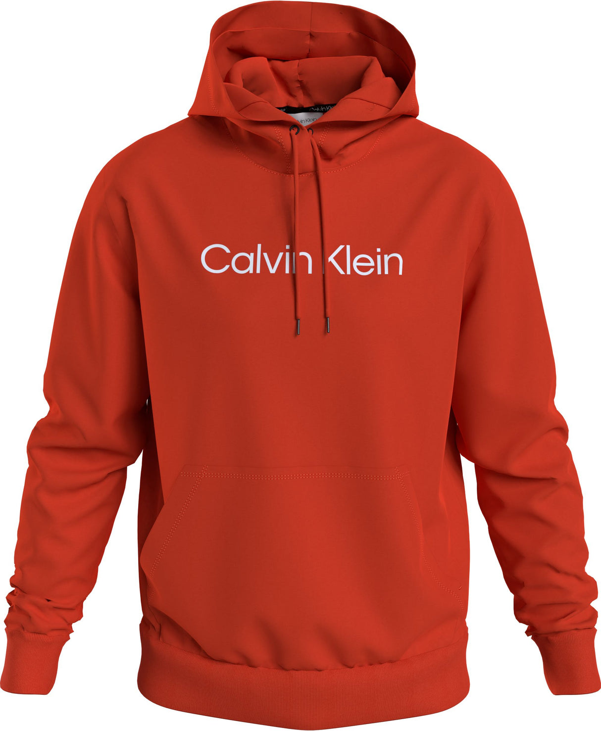 Calvin Klein Hero Logo Orange Hoodie Orange