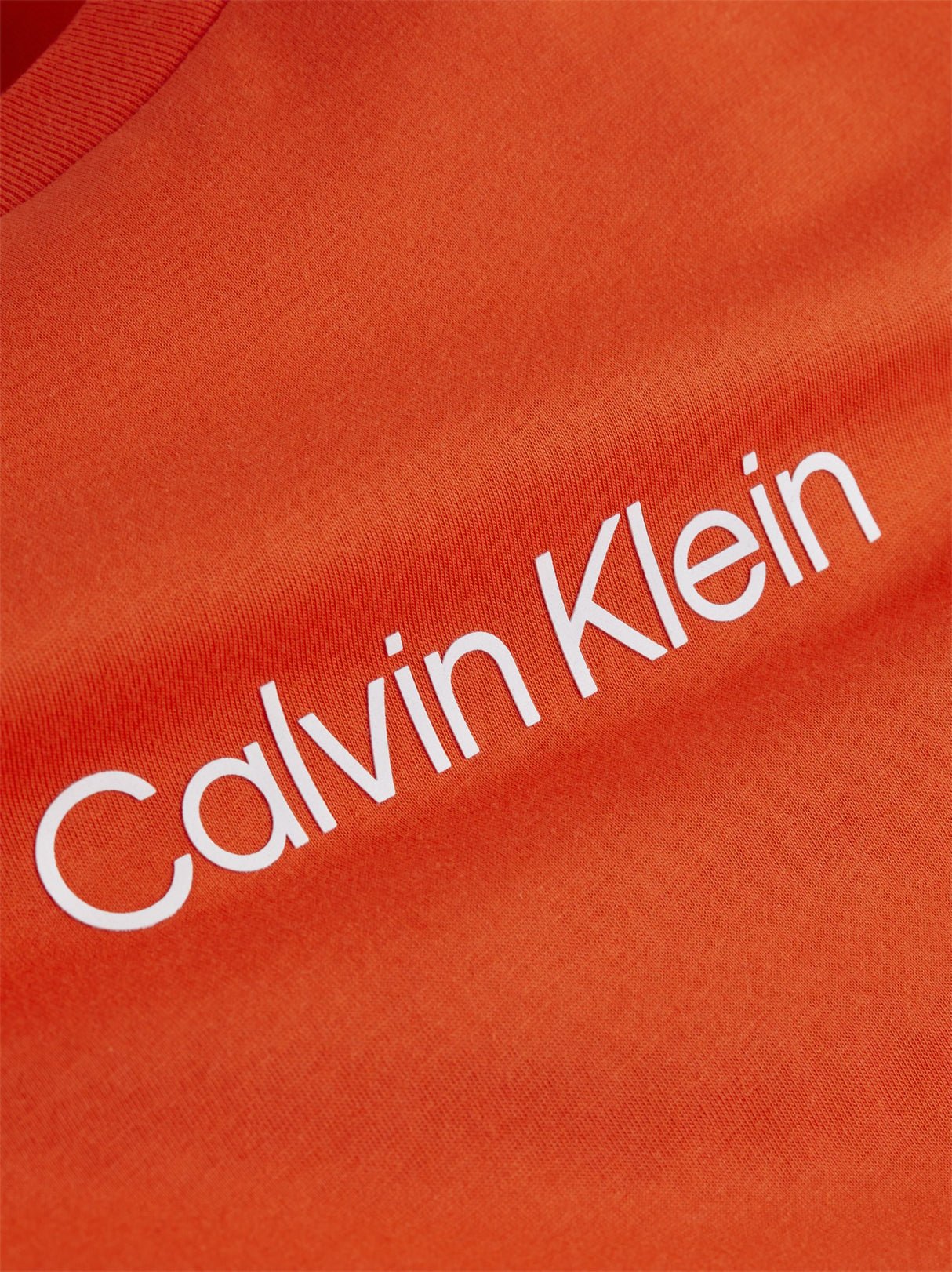Calvin Klein Hero Logo Orange Hoodie Orange